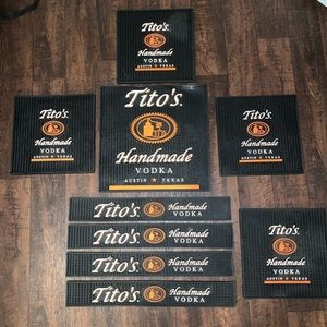 Tito’s Vodka Bar Mats